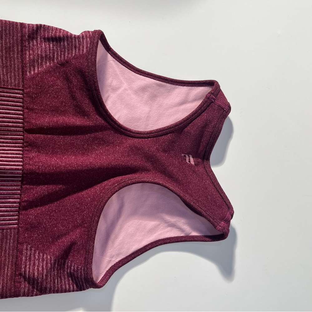 Fabletics Wine Red Activewear Set - image 3